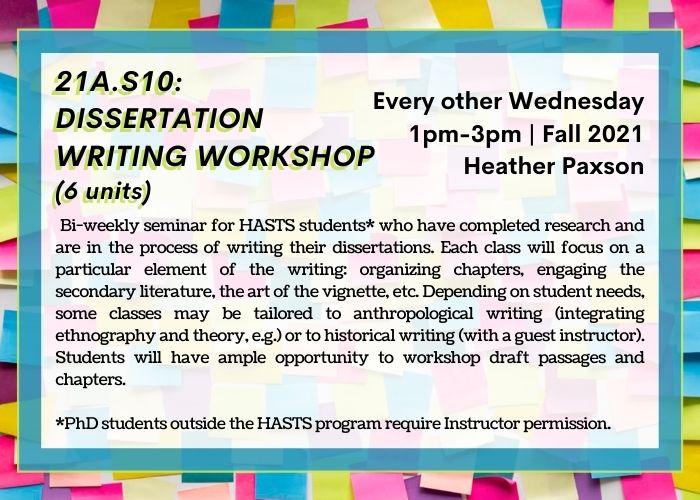 Dissertation Writing Workshop poster