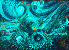 Hurricane Hattie Belize, by Delvin "Pen" Cayetano, 1996